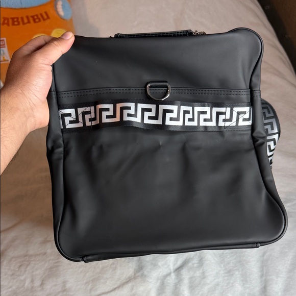 Versace Black and White Duffel Bag - Picture 6 of 12